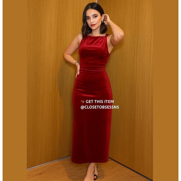 ZARA Long Dress with Side Gathering NWT - Picture 1 of 16